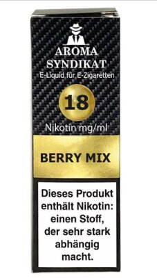 Berry Mix 18mg Nikotin Salz Liquid 10ml Aroma Syndikat