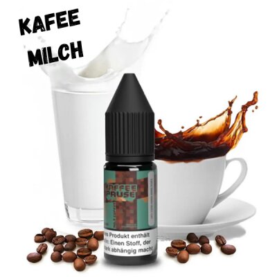 Milk & Kaffee Nikotinsalz Liquid 10ml Kaffeepause by...