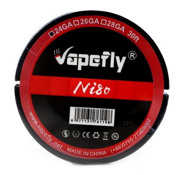 Vapefly Ni80 Wickeldrath 10m 26 Ga 0,4mm