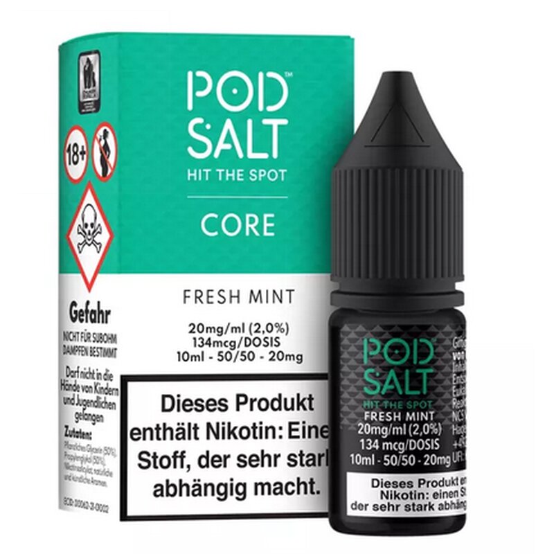 Fresh Mint Nikotinsalz Liquid 10ml Pod Salt