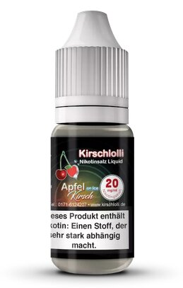 Apfel Kirsch on Ice Nikotinsalz Liquid 20mg Kirschlolli