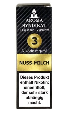 Nuss-Milch Liquid 10ml Aroma Syndikat