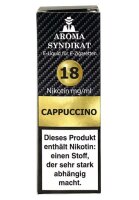 Cappuccino 18mg Nikotin Salz Liquid 10ml Aroma Syndikat