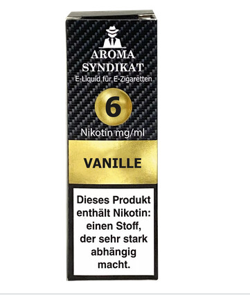 Vanille Liquid 10ml Aroma Syndikat 6mg