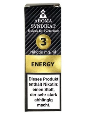 Energy 18mg Nikotin Salz Liquid 10ml Aroma Syndikat