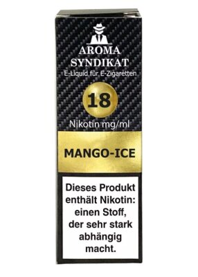 Mango-Ice 18mg Nikotin Salz Liquid 10ml Aroma Syndikat