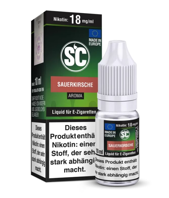 Sauerkirsche Liquid 10ml SC 3mg