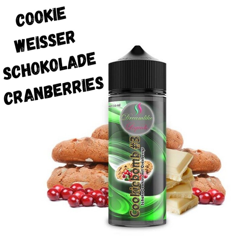 Cookie Bomb Aroma 10ml Dreamlike Liquids