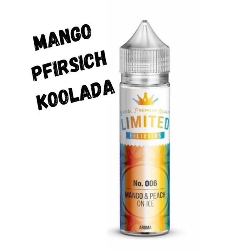 No. 006 Mango Peach on Ice Aroma 18ml Limited