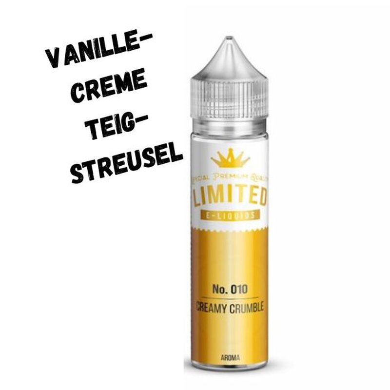 No. 010 Creamy Crumble Aroma 18ml Limited