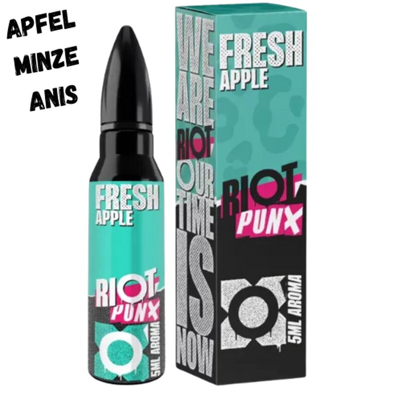 Apfel Minze Gurke & Anis Aroma 15ml Punx by Riot Squad