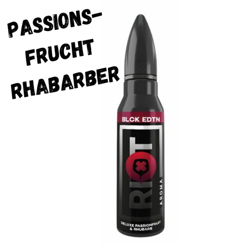 Passionsfrucht & Rhebarb Aroma 15ml Riot Squad Black Edition