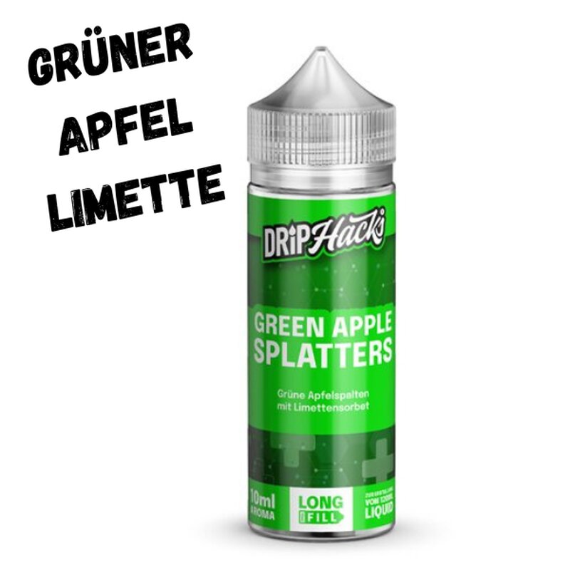 Green Apple Splatters Aroma 10ml Drip Hacks