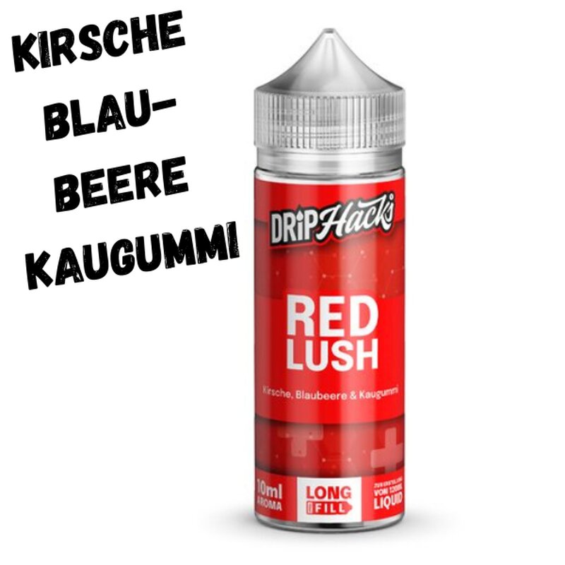 Red Lush Aroma 10ml Drip Hacks
