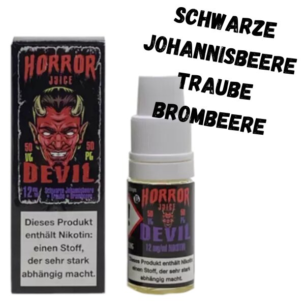Devil Liquid 10ml Horror Juice 3mg