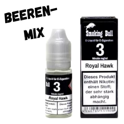 Royal Hawk Liquid 10ml Smoking Bull