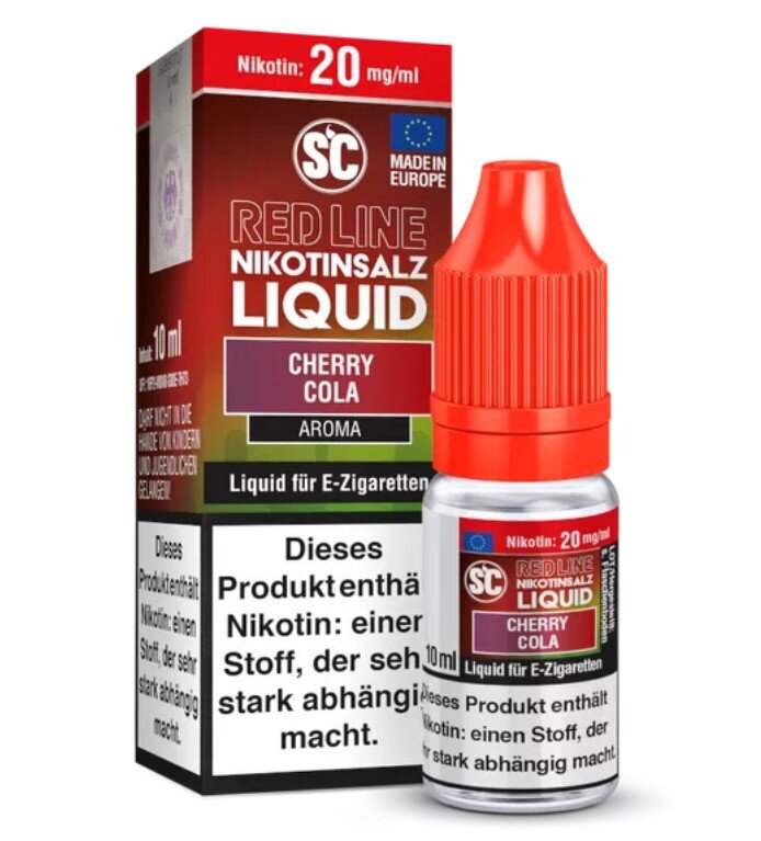 Cherry Cola Nikotinsalz Liquid SC Red Line 10mg