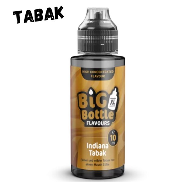Indiana Tabak Aroma 10ml Big Bottle