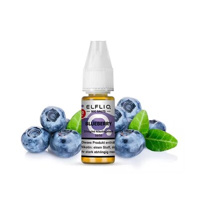 Blueberry Nikotinsalz Liquid 10ml Elfliq