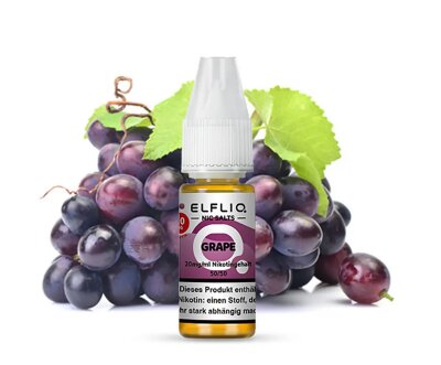 Grape Nikotinsalz Liquid 10ml Elfliq 10mg