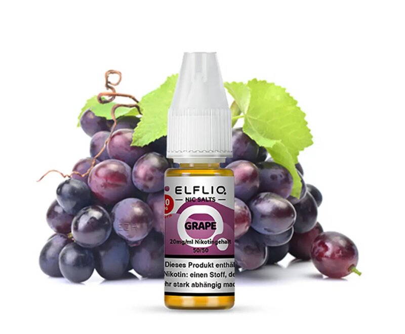 Grape Nikotinsalz Liquid 10ml Elfliq 20mg