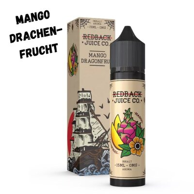 Mango Dragonfruit Aroma 15ml Redback Juice Co