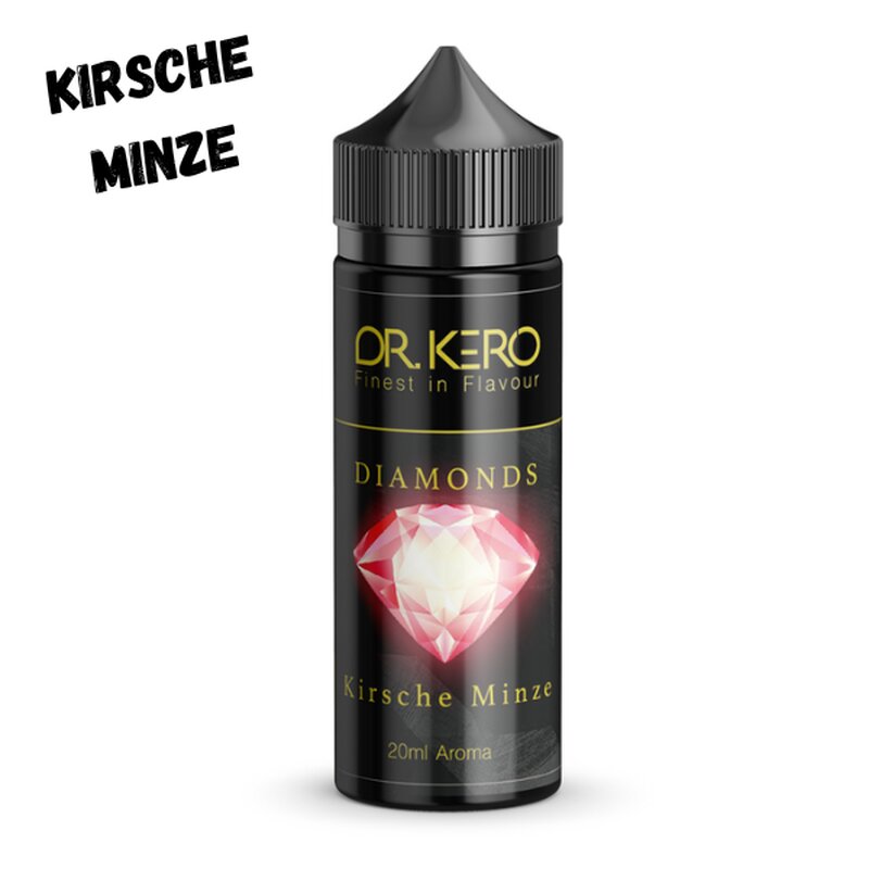 Kirsche Minze Minze Aroma 10ml Dr. Kero Diamonds