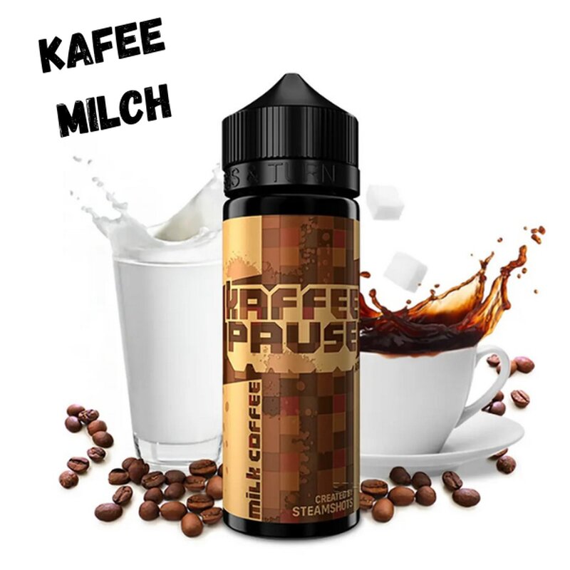 Milk & Kaffee Aroma 10ml Kaffeepause by Steamshots