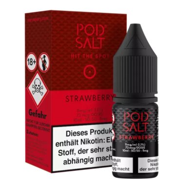 Strawberry Nikotinsalz Liquid 10ml Pod Salt 11mg
