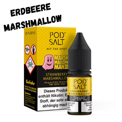 Marshmallow Man Nikotinsalz Liquid 10ml Pod Salt 20mg