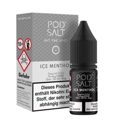 Ice Menthol Nikotinsalz Liquid 10ml Pod Salt