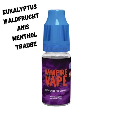 Heisenberg Grape Liquid 10ml Vampire Vape