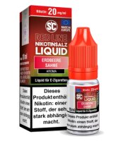 Erdbeere Sahne Nikotinsalz Liquid SC Red Line