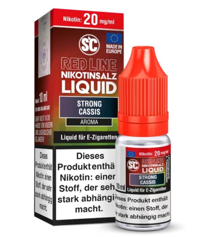 Strong Cassis Liquid SC Red Line 0mg