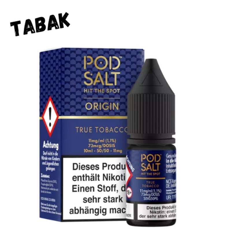 True Tobacco Nikotinsalz Liquid Pod Salt 10ml
