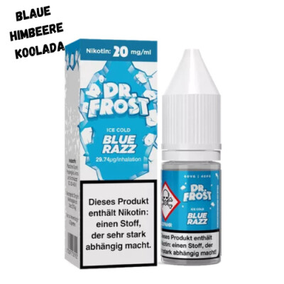 Blue Razz Nikotinsalz Liquid Dr. Frost