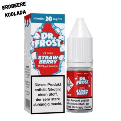 Strawberry Ice Nikotinsalz Liquid Dr. Frost
