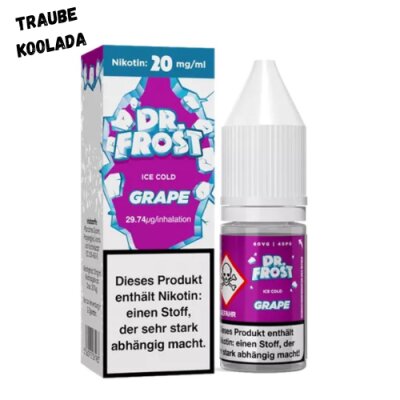 Grape Ice Nikotinsalz Liquid Dr. Frost