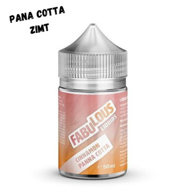 Cinnamon Panna Cotta Liquid 50ml  Fabulous