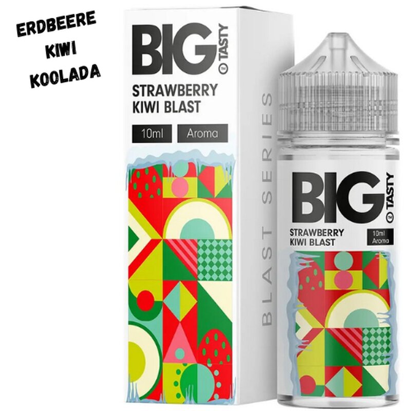 Strawberry Kiwi Blast Aroma 10ml Big Tasty