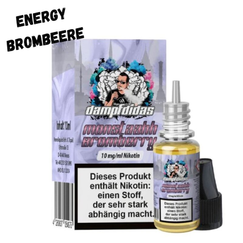 Monstaah Bromberry Nikotinsalz Liquid 10ml Dampfdidas