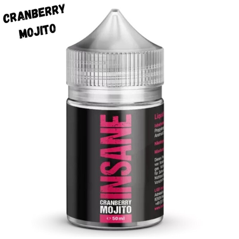 Cranberry Mojito Liquid 50ml Insane