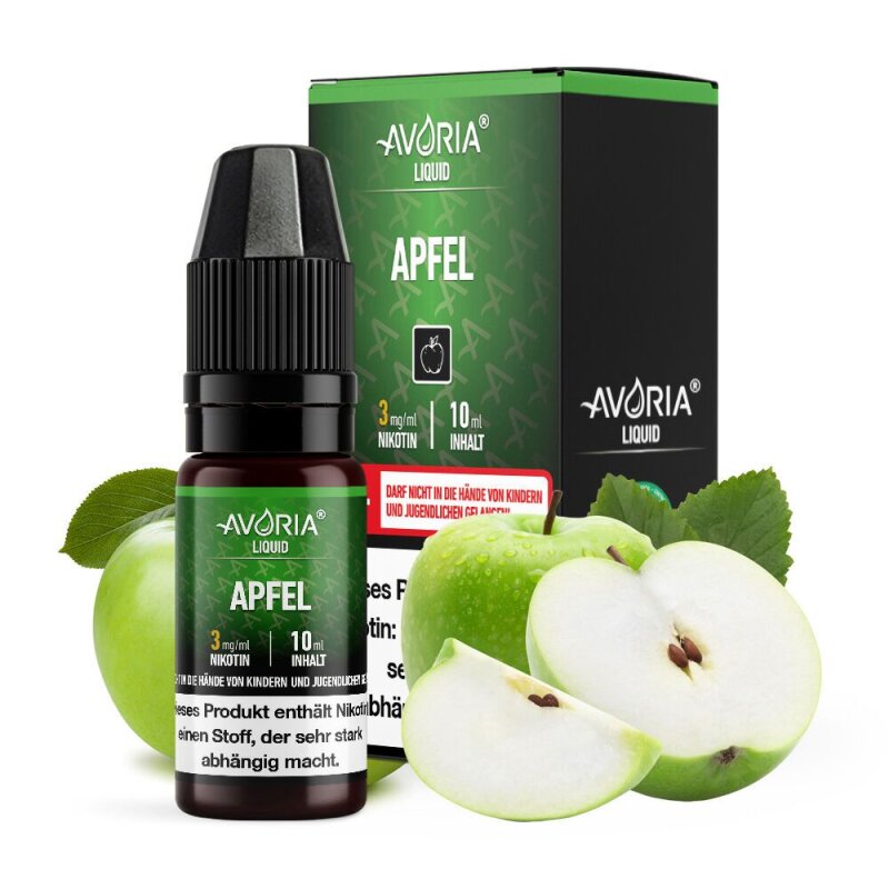 Apfel Liquid 10ml Avoria 0mg