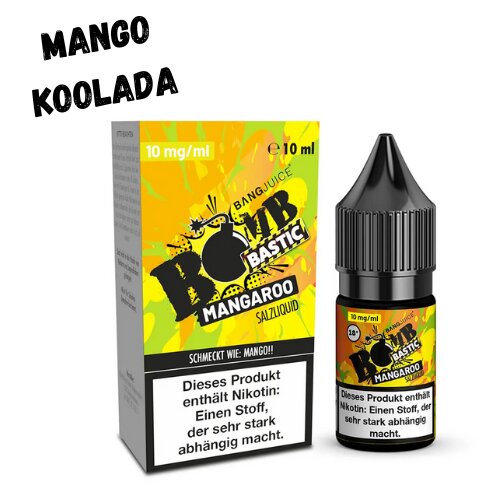 Mangaroo Hybrid-Nikotinsalz Liquid 10ml Bang Juice 5mg