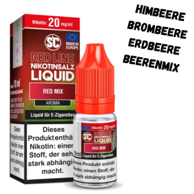 Red Mix Nikotinsalz Liquid SC Red Line