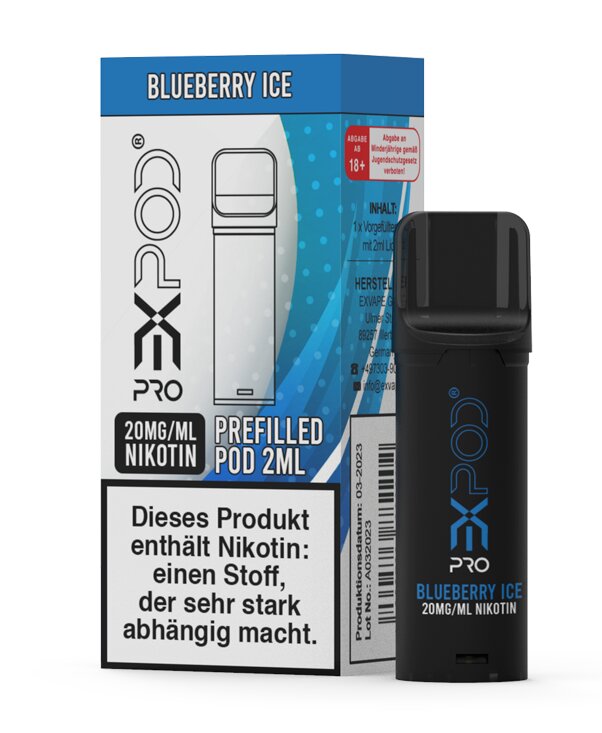 Blueberry Ice Expod Pro Pod 20mg