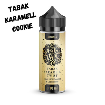 Tabak Karamell Twist Aroma 10ml The Age of Vape