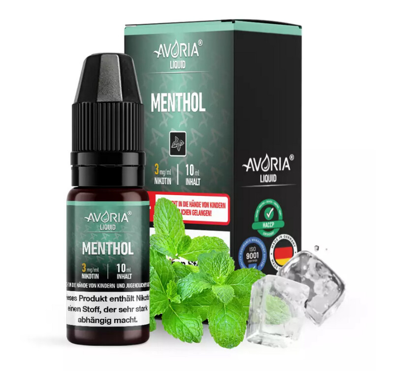 Menthol Liquid 10ml Avoria 12mg