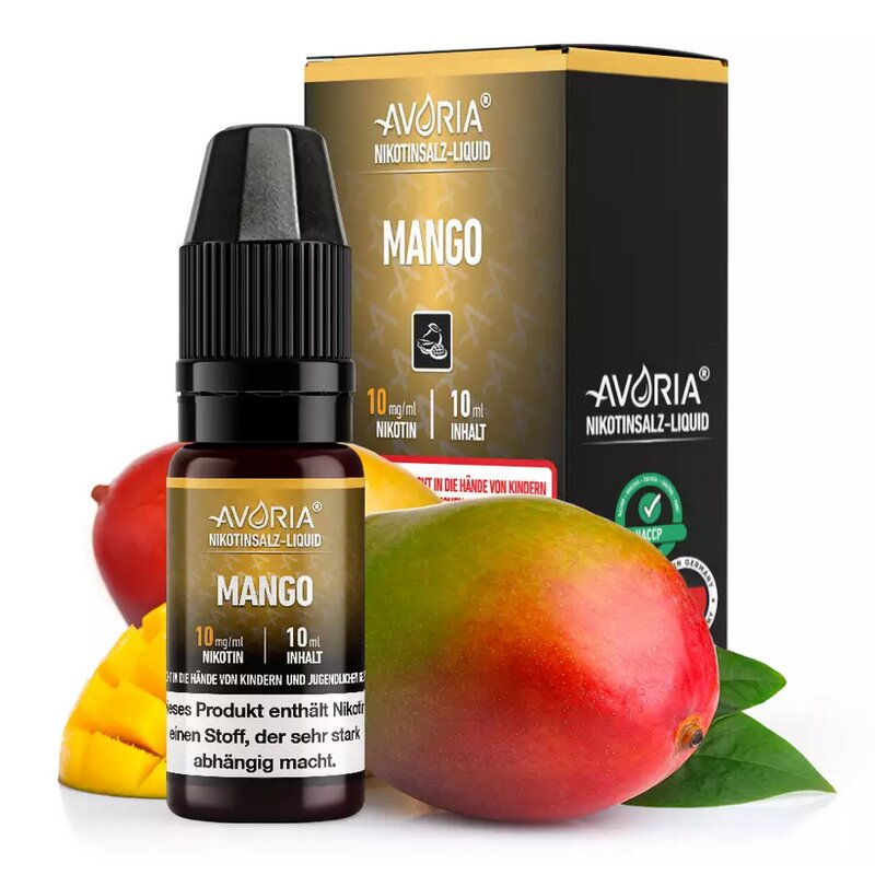 Mango Nikotinsalz Liquid 10ml Avoria