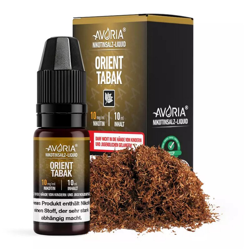 Orient Tabak Nikotinsalz Liquid 10ml Avoria